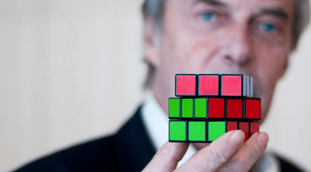 Erno Rubik, inventeur du rubiks cube