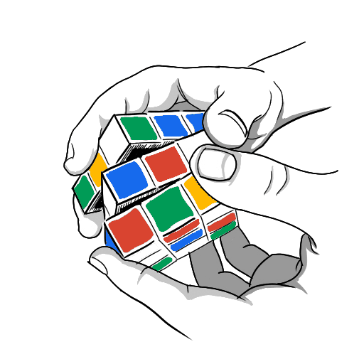 Rubik's cube Blindfolded practice