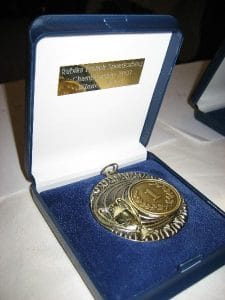 Trophee medaille champion speedcubing